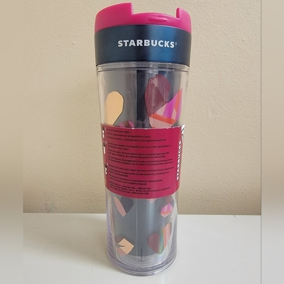 NWT Starbucks Valentine LATAM Release Stainless Steel Tumbler - Picture 4 of 7
